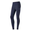 Legginsy treningowe z nadrukiem logo „Navy”