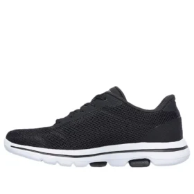 Lekkie, sportowe buty codzienne Go Walk z amortyzacją, czarne