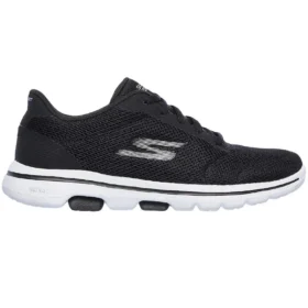 Lekkie, sportowe buty codzienne Go Walk z amortyzacją, czarne