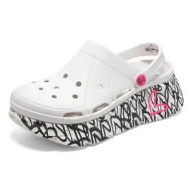 Max Cushioning Foamies „White Black Pink”