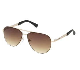 Metalowe okulary przeciwsłoneczne typu aviator