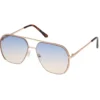 Metalowe okulary przeciwsłoneczne typu aviator