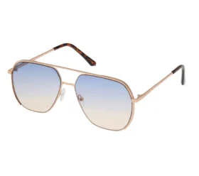 Metalowe okulary przeciwsłoneczne typu aviator