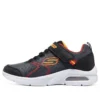 Microspec – Sneakersy sportowe Zovox „Black Grey Red”