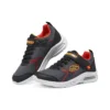 Microspec – Sneakersy sportowe Zovox „Black Grey Red”