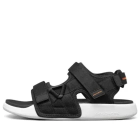 Modne czarne sandały Gambix 2.0 „Black White”