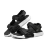 Modne czarne sandały Gambix 2.0 „Black White”
