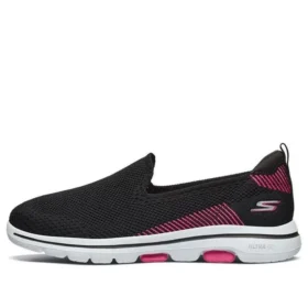 Mokasyny Go Walk 5 „czarne, różowe, czerwone”