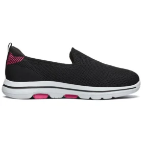 Mokasyny Go Walk 5 „czarne, różowe, czerwone”