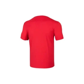 Męska koszulka treningowa Skechers Sport do biegania, sportowa, z dzianiny, z krótkim rękawem, w kolorze clown red Męska koszulka treningowa Skechers Sport do biegania, sportowa, z dzianiny, z krótkim rękawem, w kolorze clown red