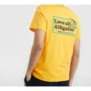 Męska koszulka z krótkim rękawem Skechers Alphabet Printing Knit, żółta