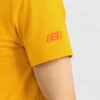 Męskie Skechers Sport Alphabet Printing z krótkim rękawem w kolorze złotym
