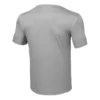 Męskie Skechers Training Running Sports Knit z krótkim rękawem w kolorze szarym