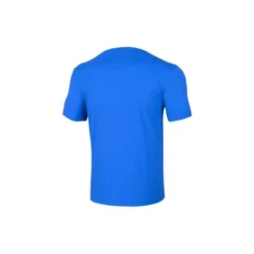 Męskie Skechers Treningowe Bieganie Sportowe Dzianinowe z krótkim rękawem Niebieskie Męskie Skechers Treningowe Bieganie Sportowe Dzianinowe z krótkim rękawem Niebieskie
