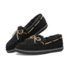 Niskie buty wsuwane Cozy Campfire, czarne