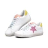 Niskie Sneakersy Diamond Starz białe/czerwone/żółte