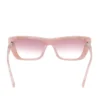 Okulary przeciwsłoneczne Elevated Cateye Marble Gradient Okulary przeciwsłoneczne Elevated Cateye Marble Gradient