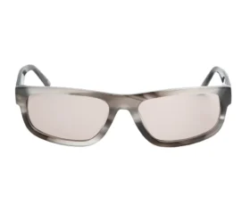 Okulary przeciwsłoneczne Elevated Rectangle Shiny Horn