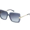 Okulary przeciwsłoneczne z kwadratowymi szkłami w stylu oversize Okulary przeciwsłoneczne z kwadratowymi szkłami w stylu oversize