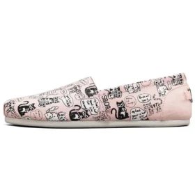 Pluszowe niskie buty „Bobs” – różowe