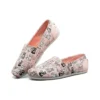 Pluszowe niskie buty „Bobs” – różowe