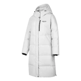 Podstawowa długa kurtka puchowa „White”