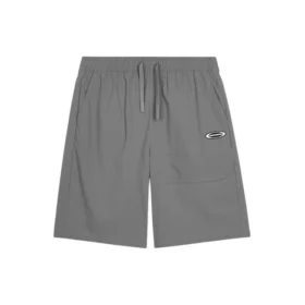 Proste spodenki sportowe z sznurkiem w pasie „Szare”