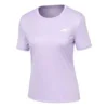 Running Knit Short Sleeve Purple