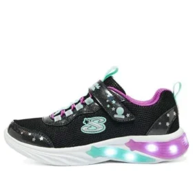 S-Lights: Glow-Brites Buty „Black Purple Green”