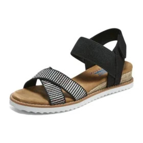 Sandały codzienne Desert Kiss Cross Strap „Brązowo-czarne”