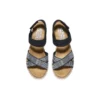 Sandały codzienne Desert Kiss Cross Strap „Brązowo-czarne”