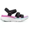 Sandały codzienne z Max Cushioning, czarne/fioletowe