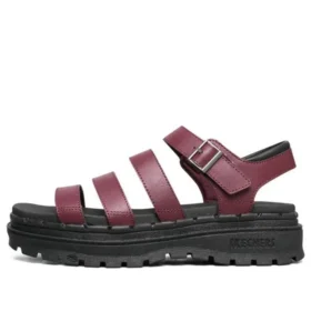 Sandały z paskami „Jammers Poppin” „Burgundy”