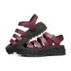 Sandały z paskami „Jammers Poppin” „Burgundy”