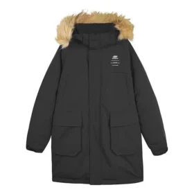 Seria Lifestyle Długa kurtka puchowa „Black”