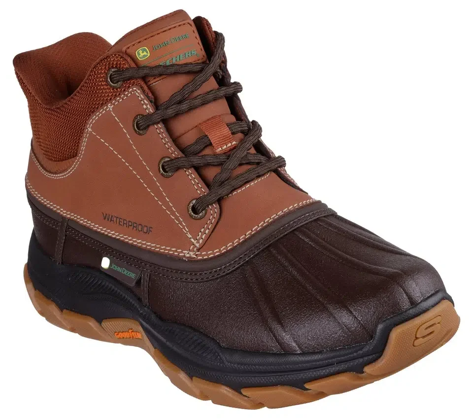 Skechers Slip-ins John Deere Waterproof Relaxed Fit: Respected – Swamper Skechers Slip-ins John Deere Waterproof Relaxed Fit: Respected – Swamper