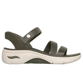 Skechers Slip-ins Martha Stewart: Sandały Go Walk Arch Fit 2.0 – Brilliance