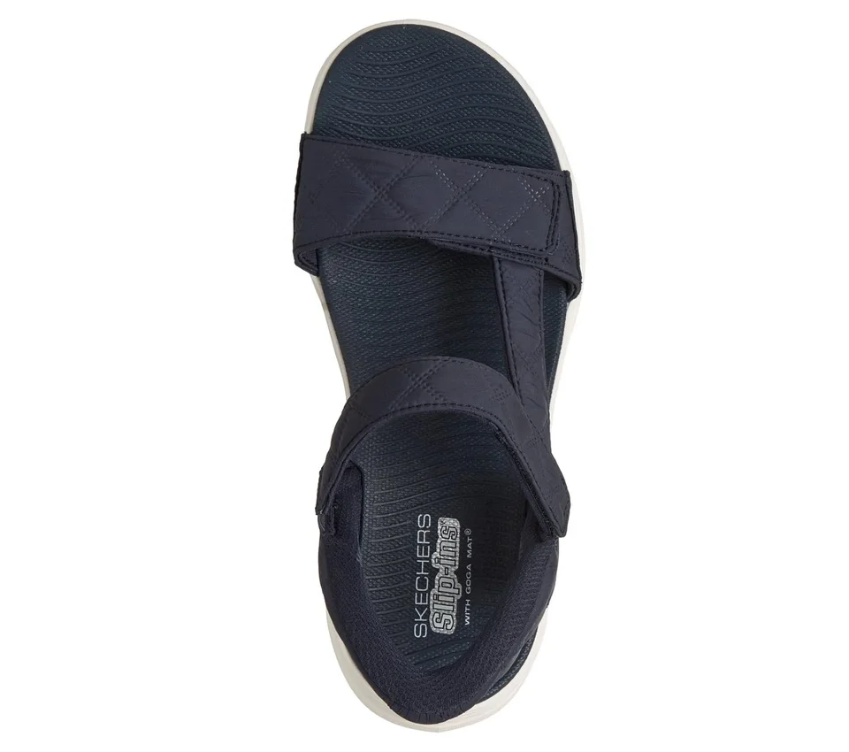 Skechers Slip-ins: Sandały Go Walk Glide-Step 2.0 – Cozy Fit Jada Skechers Slip-ins: Sandały Go Walk Glide-Step 2.0 – Cozy Fit Jada