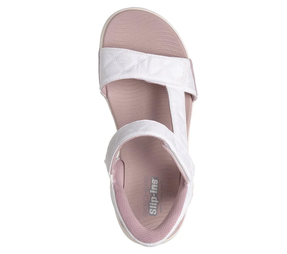Skechers Slip-ins: Sandały Go Walk Glide-Step 2.0 – Cozy Fit Jada Skechers Slip-ins: Sandały Go Walk Glide-Step 2.0 – Cozy Fit Jada