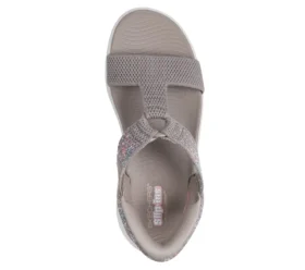 Skechers Slip-ins: Sandały Go Walk Massage Fit – Confetti Sky Skechers Slip-ins: Sandały Go Walk Massage Fit – Confetti Sky