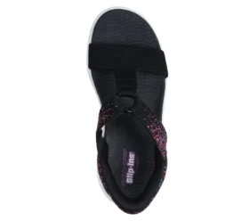 Skechers Slip-ins: Sandały Go Walk Massage Fit – Confetti Sky Skechers Slip-ins: Sandały Go Walk Massage Fit – Confetti Sky