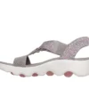 Skechers Slip-ins: Sandały Go Walk Massage Fit – Confetti Sky Skechers Slip-ins: Sandały Go Walk Massage Fit – Confetti Sky