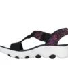 Skechers Slip-ins: Sandały Go Walk Massage Fit – Confetti Sky Skechers Slip-ins: Sandały Go Walk Massage Fit – Confetti Sky