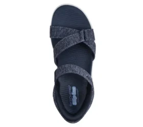 Skechers Slip-ins: Sandały Go Walk Massage Fit – Heather Skechers Slip-ins: Sandały Go Walk Massage Fit – Heather