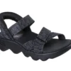 Skechers Slip-ins: Sandały Go Walk Massage Fit – Heather Skechers Slip-ins: Sandały Go Walk Massage Fit – Heather