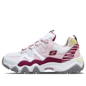 Skechers x One Piece D’ Lites 2.0 „Biały Różowy Czerwony”