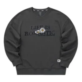 Skechers x Romantic Crown Sweter z długim rękawem „Black White”