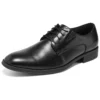 Skórzane buty wizytowe LARKEN „Black”