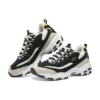 Sneakersy D’ Lites „Czarne Beżowe Białe”