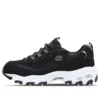 Sneakersy D lites Czarne/Srebrne